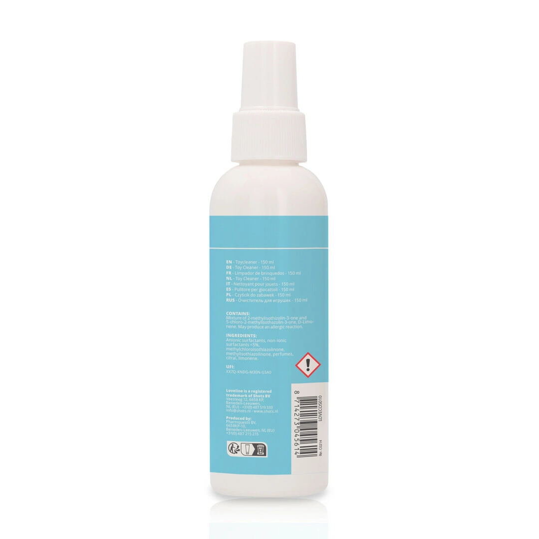 Loveline purškiamas žaislų valiklis, 150 ml