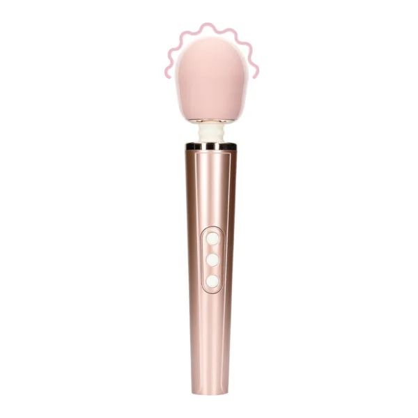 Loveline by Shots wand masažuoklis su keliais greičiais, Rose Pink