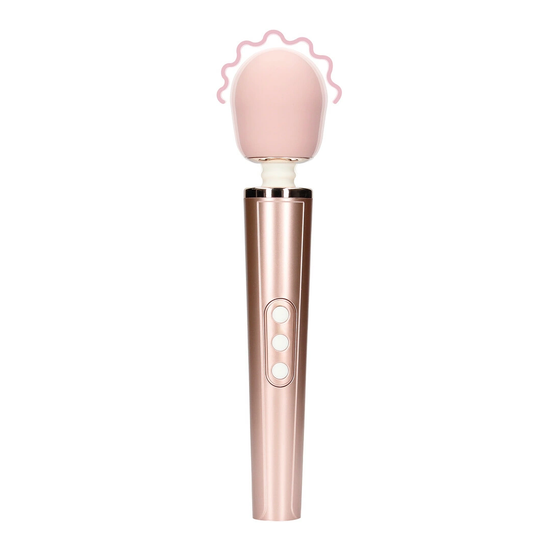 Loveline by Shots wand masažuoklis su keliais greičiais, Rose Pink