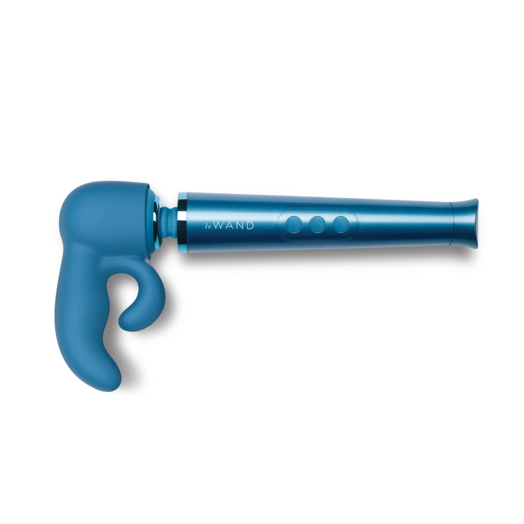 Le Wand Petite Dual Weighted silikoninis antgalis wand masažuokliui
