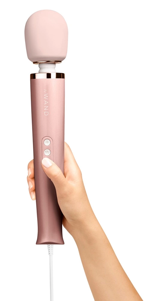 le Wand Powerful Plug-In wand masažuoklis, maitinamas iš elektros tinklo, RoseG