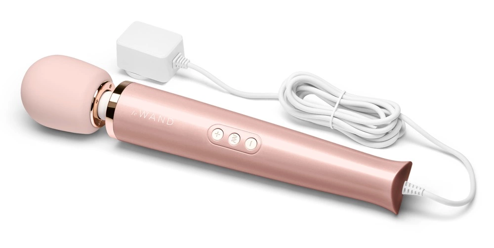 le Wand Powerful Plug-In wand masažuoklis, maitinamas iš elektros tinklo, RoseG