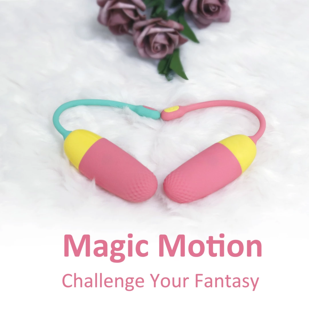 Magic Motion Vini kompaktiškas vibratorius, valdomas programėle, oranžinis