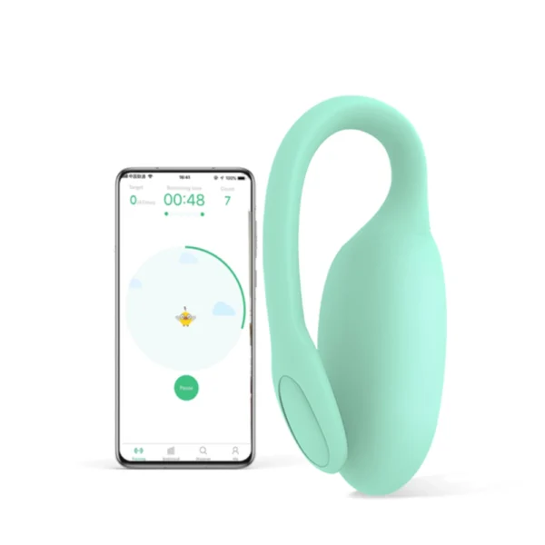 Magic Motion Kegel Rejuve išmanusis Kėgelio treniruoklis su programėle, rožinis