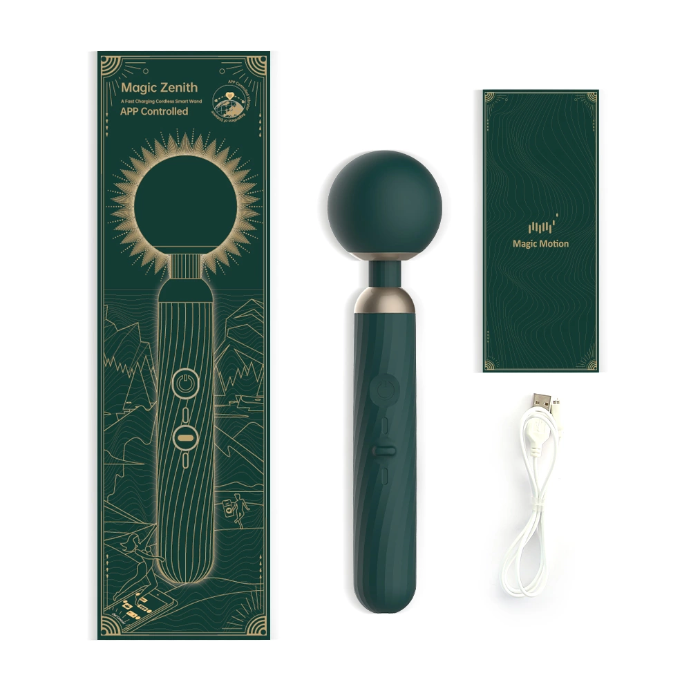 Magic Motion Zenith belaidis wand masažuoklis, valdomas programėle, 34 cm