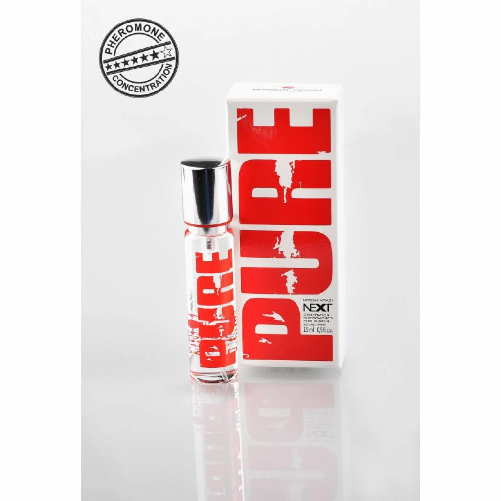 Miyoshi Miyagi Next Pure for Her bekvapė priemonė su feromonais, 15 ml