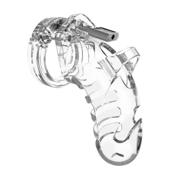 ManCage by Shots Model 26 skaistybės narvelis iš polikarbonato, 11,5 cm, skaidrus
