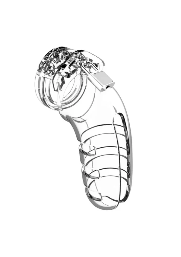ManCage by Shots Model 06 skaistybės narvelis iš polikarbonato, 14 cm, skaidrus
