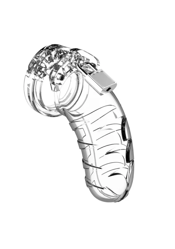 ManCage by Shots Model 04 skaistybės narvelis iš polikarbonato, 11,5 cm, juodas
