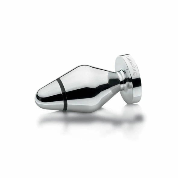 Mystim Little John S metalinis analinis kaištis elektrostimuliacijai, 9 cm