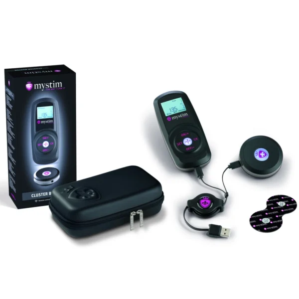 Mystim Cluster Buster belaidis elektrostimuliacijos valdymo rinkinys, 8 kanalai