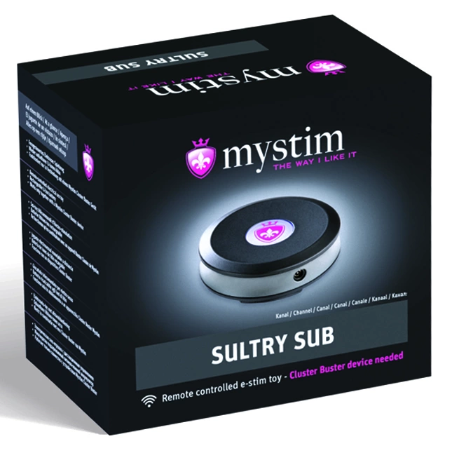 Mystim Sultry Subs belaidis elektrostimuliacijos imtuvas, 3 kanalas