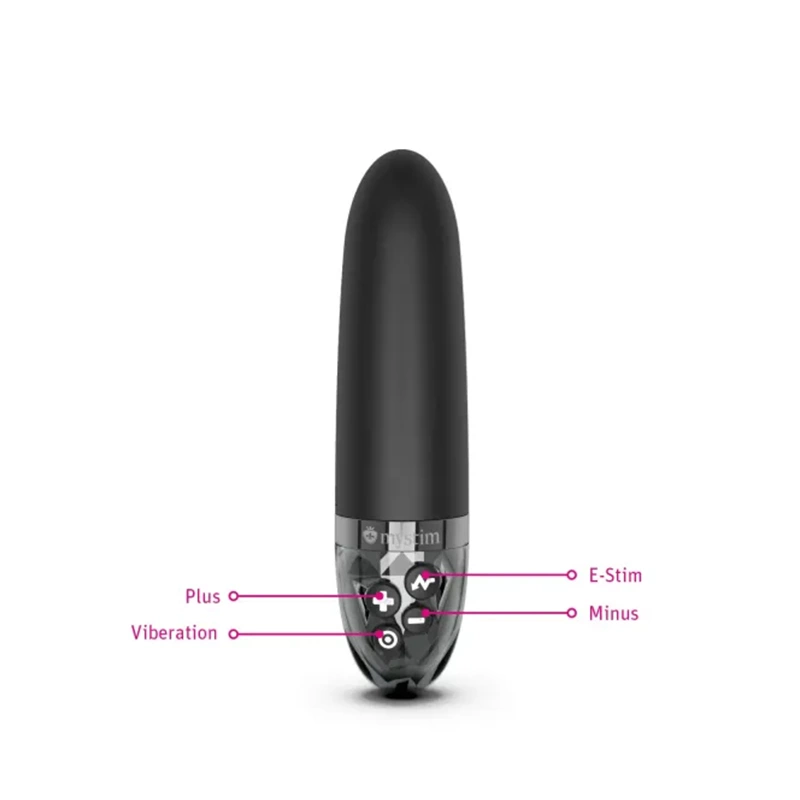 Mystim Sleak Freak eStim elektrostimuliacijos prietaisas, juodas