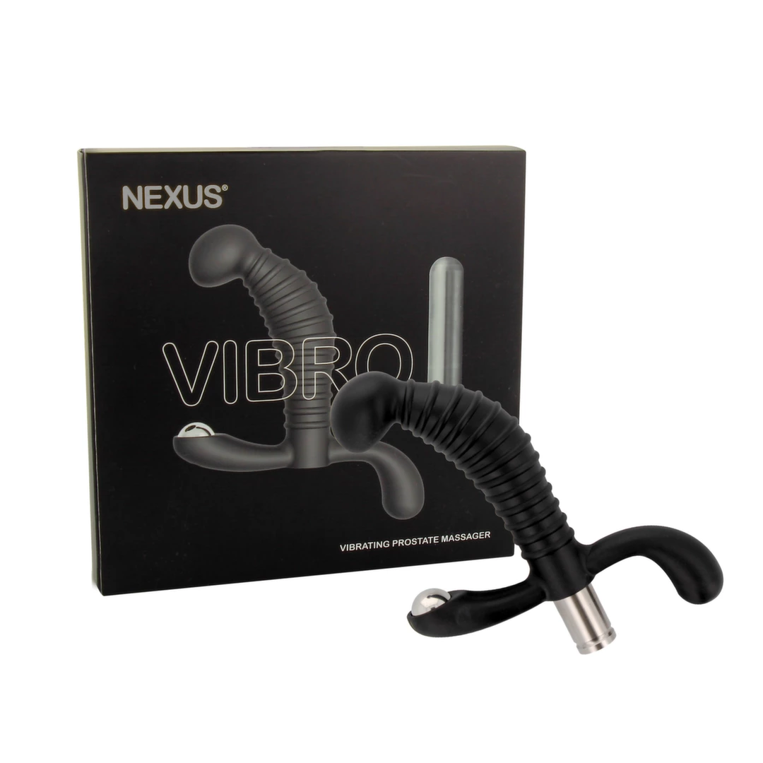 Nexus Vibro prostatos masažuoklis, 5 režimai, juodas