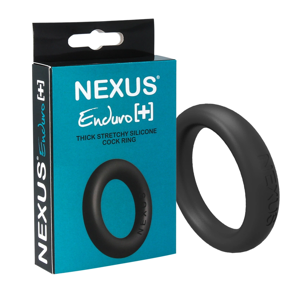 Nexus Enduro Plus silikoninis varpos žiedas, juodas