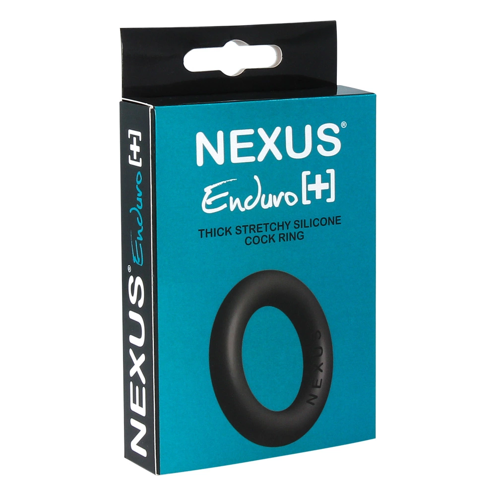 Nexus Enduro Plus silikoninis varpos žiedas, juodas