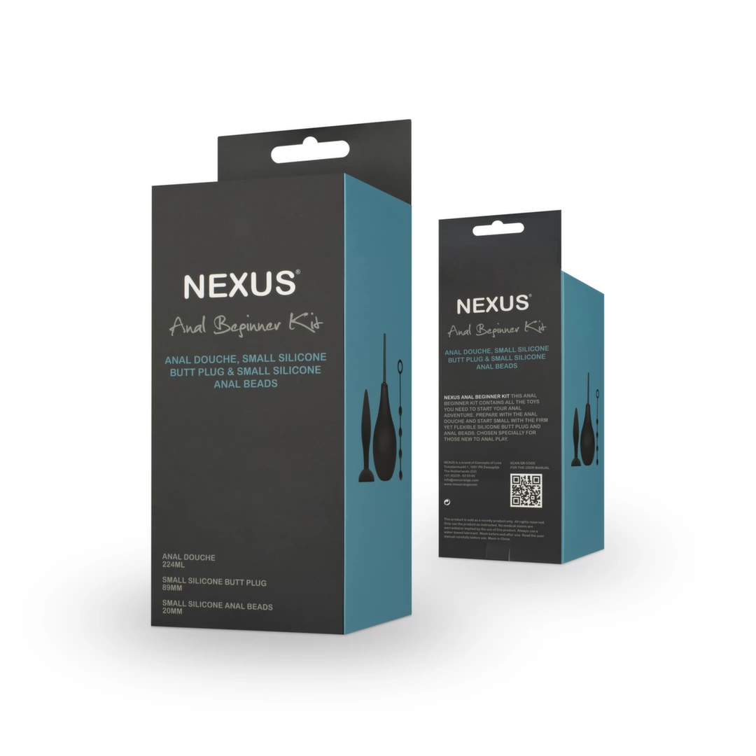 Nexus analinių žaislų rinkinys pradedantiesiems su kaiščiu ir karoliukais