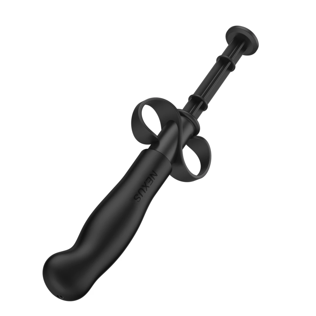 Nexus Pro silikoninis lubrikanto aplikatorius, juodas