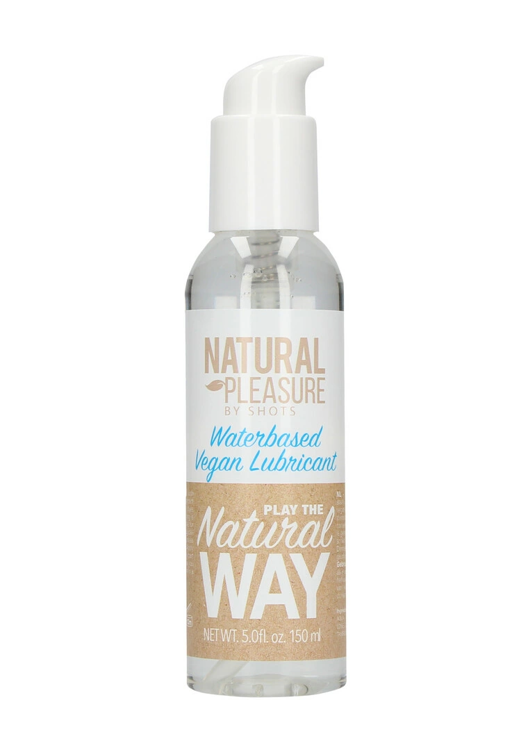 Natural Pleasure by Shots veganiškas lubrikantas vandens pagrindu, 150 ml