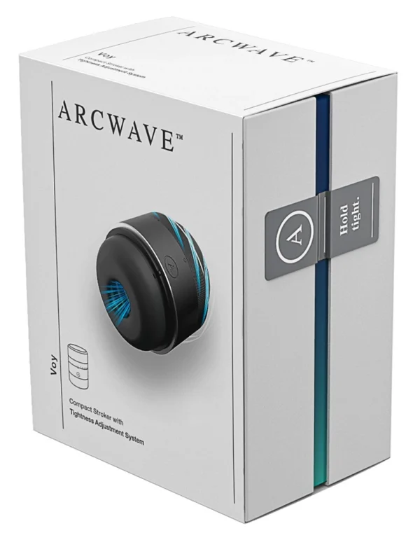 Arcwave Voy masturbatorius su 8 glaudumo reguliavimo lygiais, juodas
