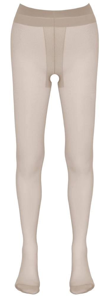 Cottelli Legwear satininės pėdkelnės su atviru tarpkojiu, 20 den, kūno spalvos, XL