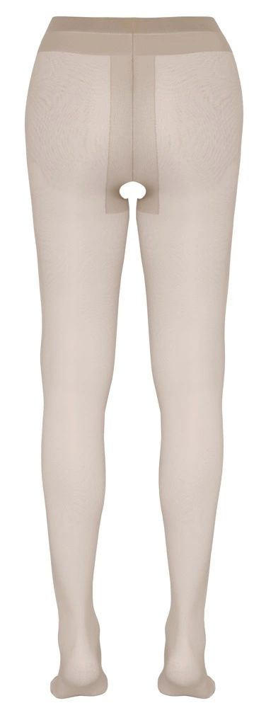 Cottelli Legwear satininės pėdkelnės su atviru tarpkojiu, 20 den, kūno spalvos, XL