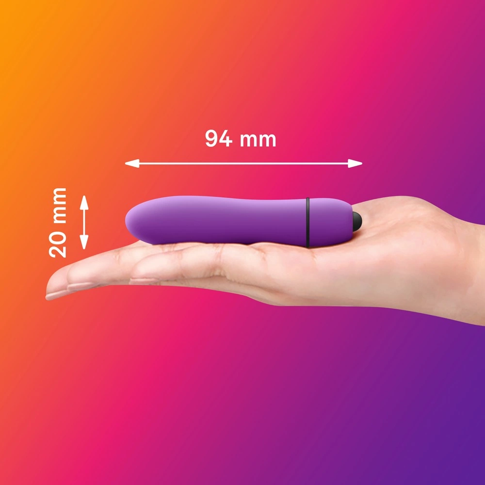 Durex Delight Mini kompaktiškas vibratorius, 9 cm, tylus