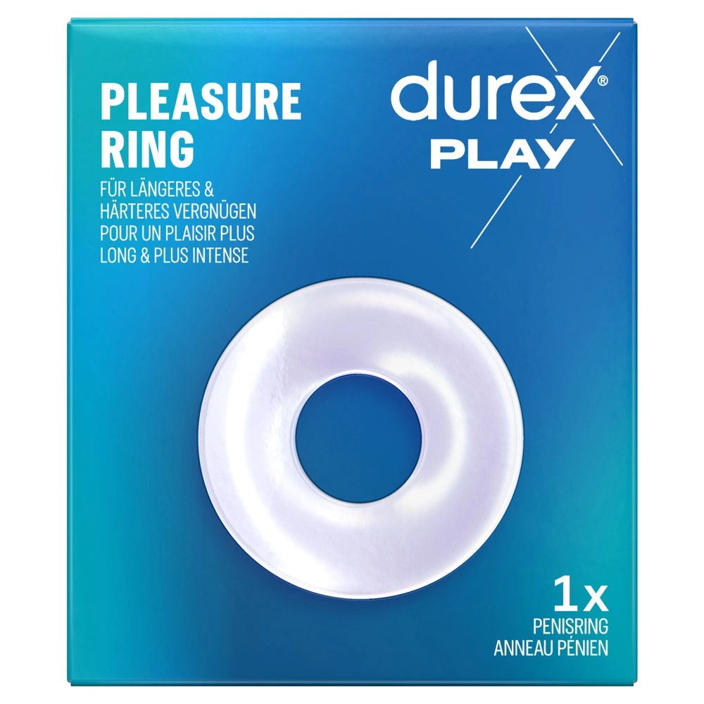 Durex elastinis silikoninis varpos žiedas, skaidrus