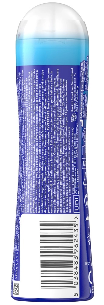 Durex Play Feel lubrikantas vandens pagrindu, 50 ml