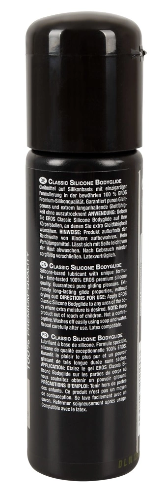 Eros lubrikantas silikono pagrindu, bekvapis, 100 ml