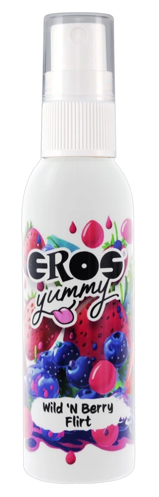 Eros Yummy kūno purškiklis su miško uogų skoniu, 50 ml