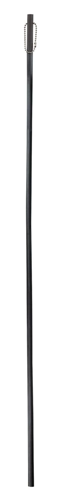 Fetish Collection rotango plakimo lazdelė su vinilo danga, juoda, 75 cm