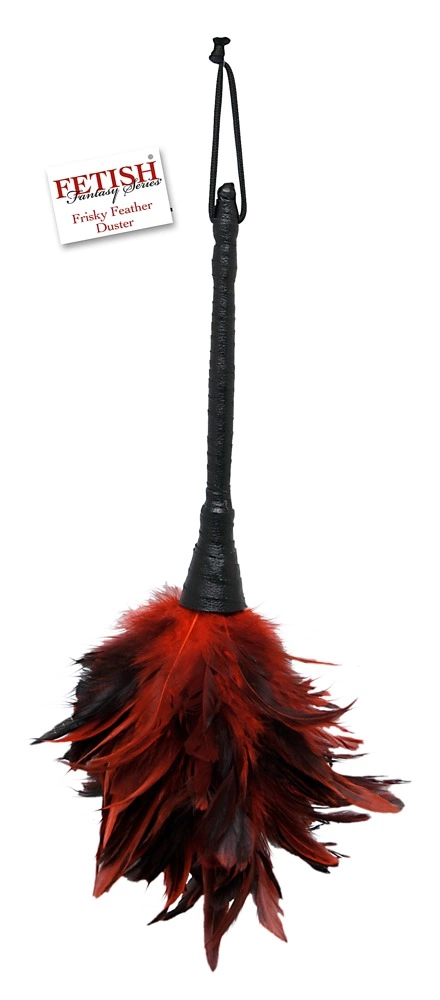 Fetish Fantasy kutenimo plunksnos su lanksčia rankena, 35,6 cm