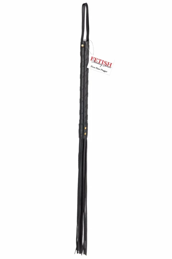 Fetish Fantasy First Time botagas iš dirbtinės odos, juodas, 63,5 cm