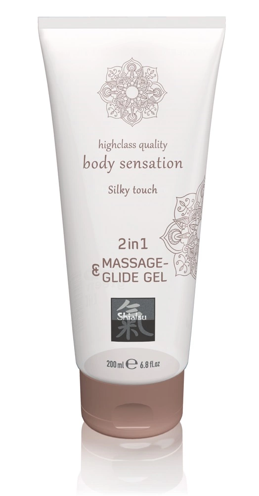 HOT Shiatsu masažo gelis ir lubrikantas, 200 ml