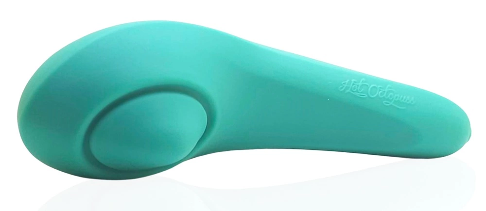 Hot Octopuss Pulse Queen vibratorius su PulsePlate technologija, žalias