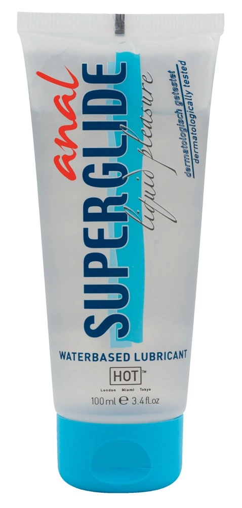 HOT Superglide lubrikantas vandens pagrindu, 100 ml