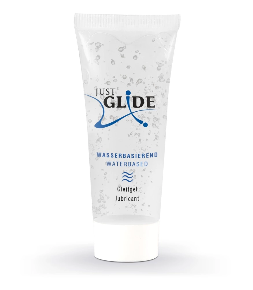 Just Glide lubrikantas vandens pagrindu, veganiškas, bekvapis, 20 ml