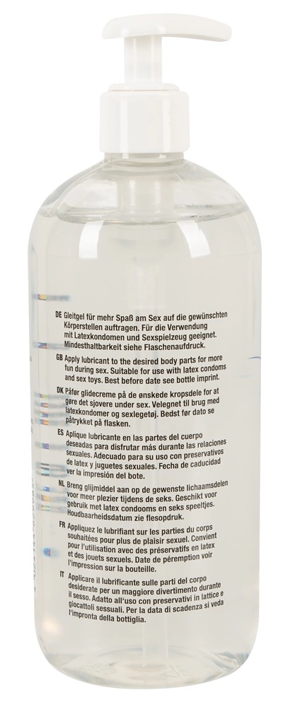 Just Glide lubrikantas vandens pagrindu be kvapo, veganiškas, 500 ml