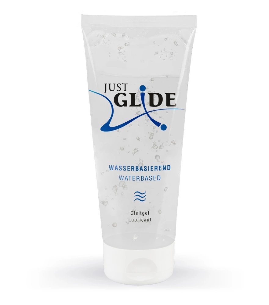 Just Glide lubrikantas vandens pagrindu, veganiškas, hipoalerginis, 200 ml