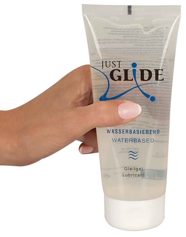 Just Glide lubrikantas vandens pagrindu, veganiškas, hipoalerginis, 200 ml