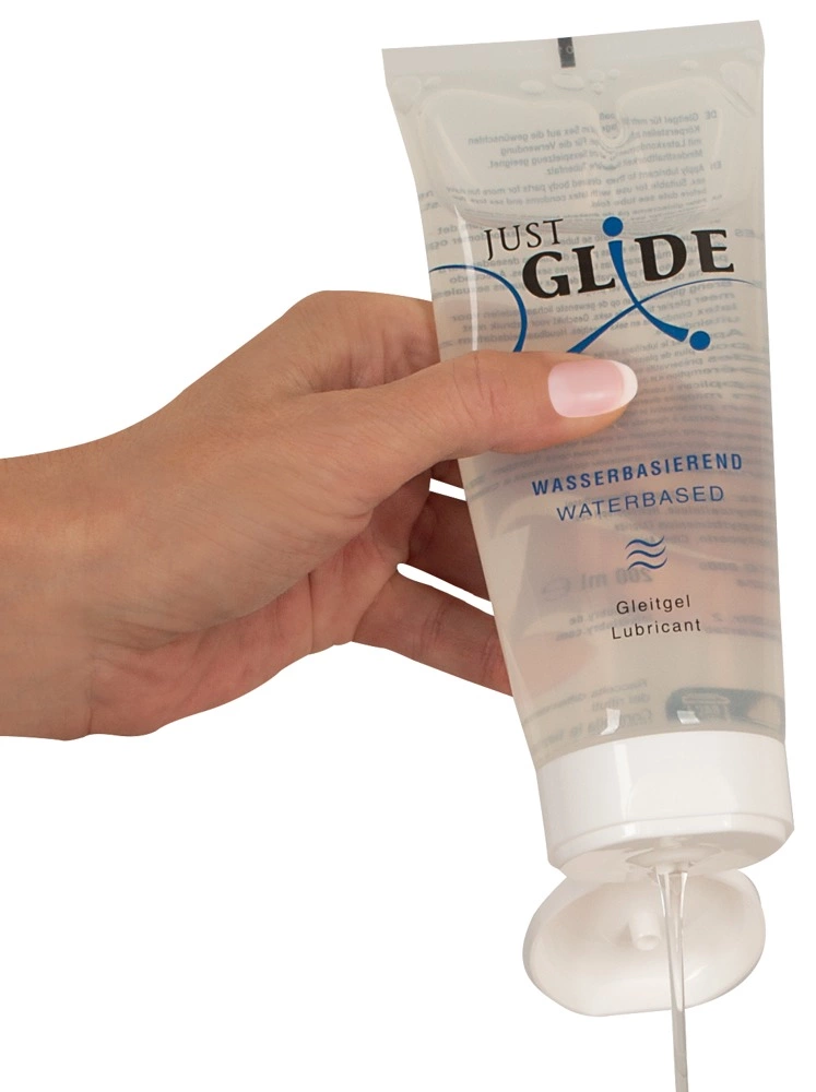 Just Glide lubrikantas vandens pagrindu, veganiškas, hipoalerginis, 200 ml