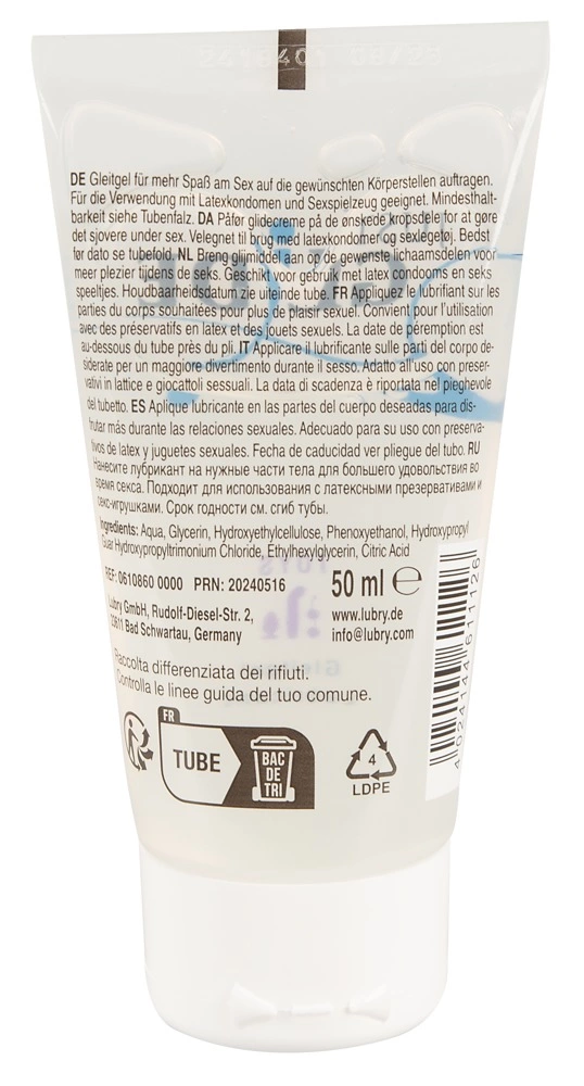 Just Glide Toylube lubrikantas vandens pagrindu intymiems aksesuarams, 50 ml