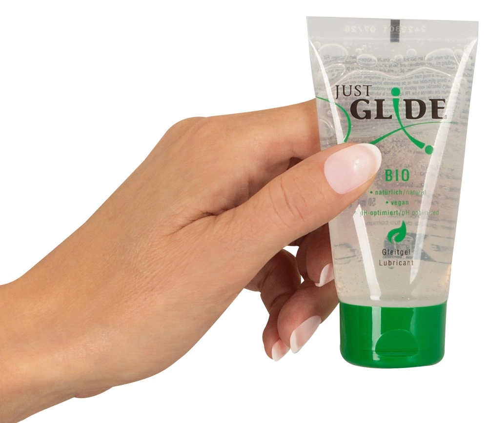 Just Glide Bio lubrikantas vandens pagrindu, veganiškas, 50 ml