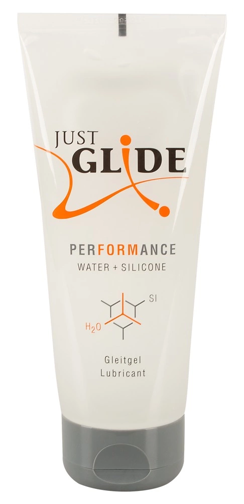 Just Glide Performance lubrikantas vandens ir silikono pagrindu, 200 ml