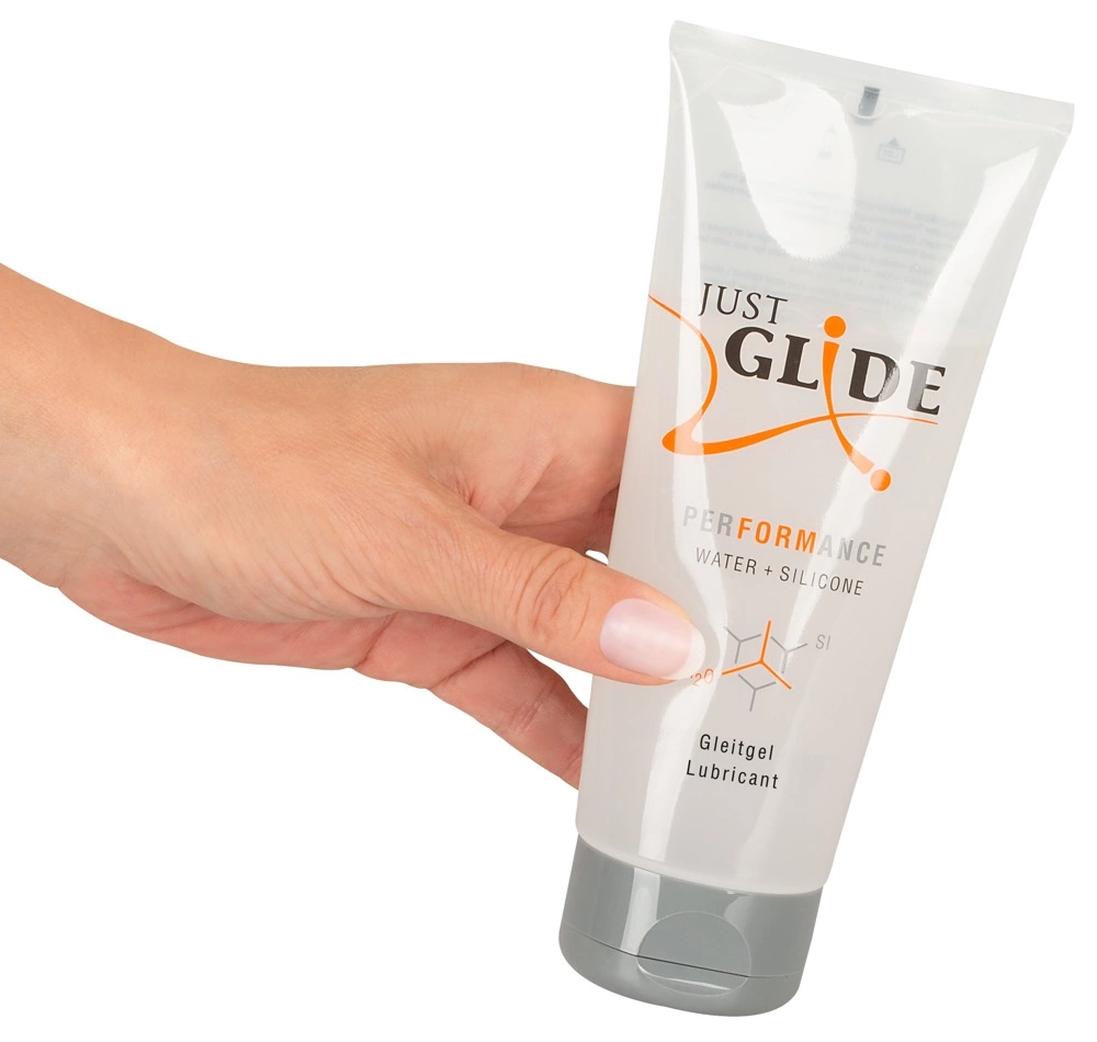 Just Glide Performance lubrikantas vandens ir silikono pagrindu, 200 ml
