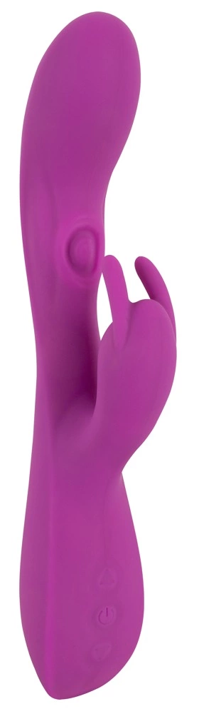 Javida Thumping Rabbit vibratorius su pulsavimu ir vibracija, violetinis