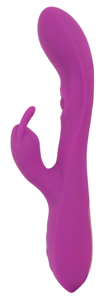 Javida Thumping Rabbit vibratorius su pulsavimu ir vibracija, violetinis