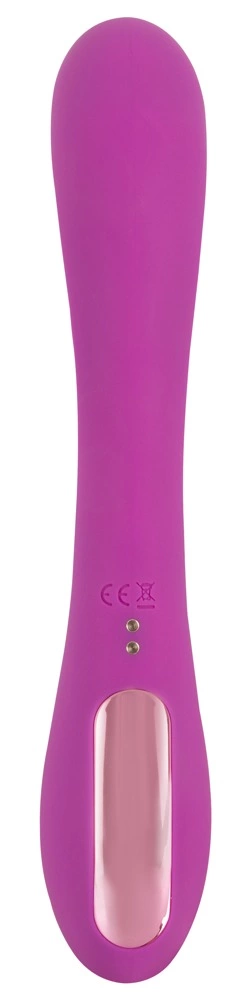 Javida Thumping Rabbit vibratorius su pulsavimu ir vibracija, violetinis