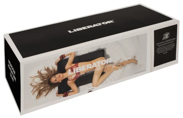 Liberator Black Label Wedge/Ramp pozų pagalvių rinkinys su surišimo priemonėmis